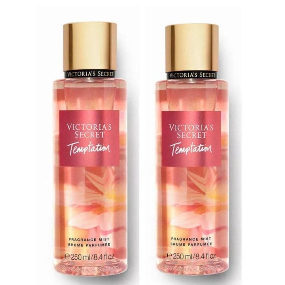 2 Victoria's Secret Temptation Mist 8.4 Fl oz